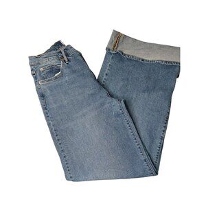 Jessica Simpson Freesia High Rise Wide Leg Denim Jeans Size 6